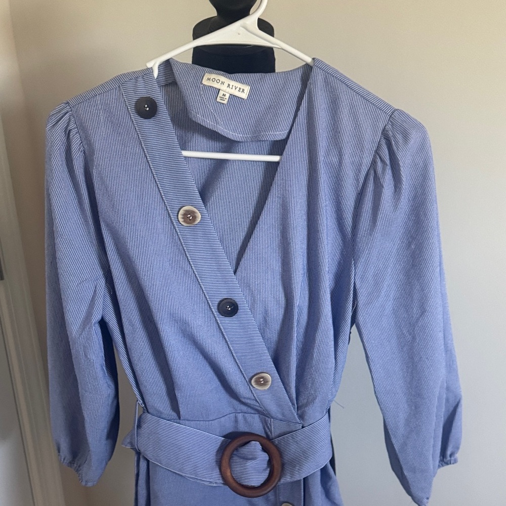 Universal Thread Lavender Button-Down Dress - image 2